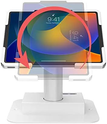 שחרור מהיר של Kiosk Pos Stand - CTA Desk Mount Kiosk עם 4 רכזות USB 3.0 - iPad 10th Gen 10.9 ,