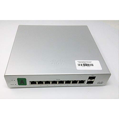 ענן Meraki מנוהל סדרה MS220 8 Port Gigabit Poe Switch - 8x יציאות 1GBE - MS220-8P