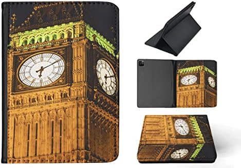 רטרו לונדון Big Ben Clock Tower Flip Tablet כיסוי לכיסוי Apple iPad Pro 11 / iPad Pro 11 / iPad Pro