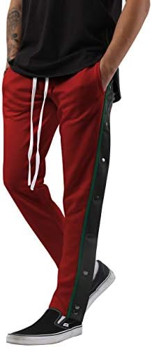 MA Croix Premium Slim Fit Jacket and Pant עם מבטא כפתור פס