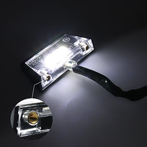 1 pcs אור אופנוע סופר בהיר לוחית רישוי אור 3 SMD LED שבב מיני מנורה זעירה עבור KTM SUZUKI YAMAHA
