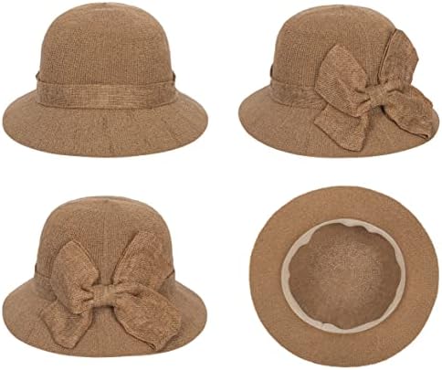 נשים כובע קלוצי כובע וינטג 'כובע וינטג