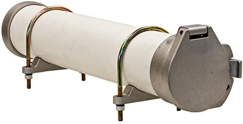 מוצרי קונים CC600 PVC ערכת מנשא צינור, קוטר 6 אינץ ', לבן