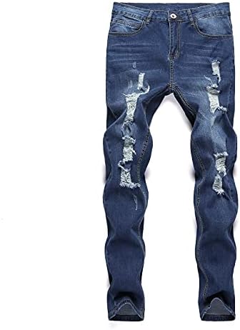 מכנסי ג'ינס בצבעי רגל ישרה זכר, קרסים רזים בעלי רזה גדולה ג'ין נופש משרד ג'ינס סקסית ג'ינס סקסית