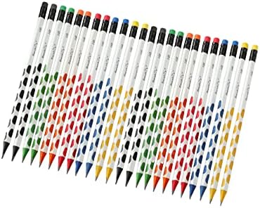 עפרונות צבעוניים HB עפרונות, עפרונות חור מוט משולש, עפרונות אחיזה נכונים, עפרונות מתנה לילדים, מבוגרים, בתי ספר,
