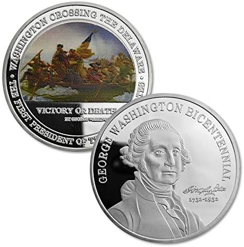מטבע אתגר נשיא ארהב ג'ורג 'וושינגטון 1732-1932 מטבע זיכרון דו-שנתי
