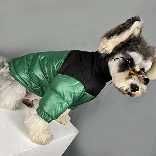 מעיל מעיל חורפי של כלב הונפרד ז'קט למטה לכלבים בינוניים קטנים מעבה מעיל כלב מעיל רוח בגדי חורף בגדי חורף מזג
