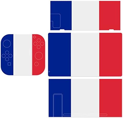 דגל צרפת מדבקות מתג סט מלאות בהתאמה אישית של דפוס די מגן נגד הגנה