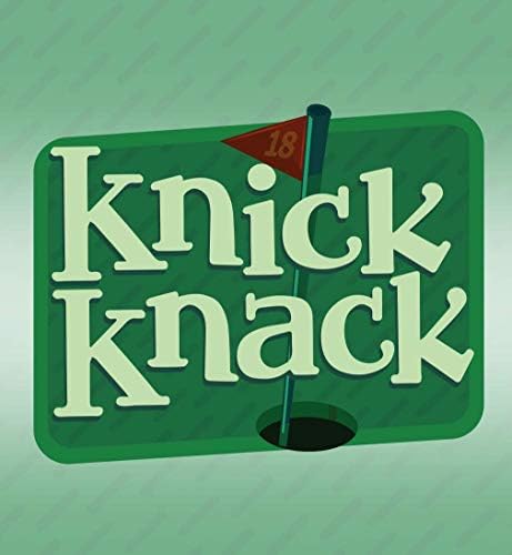 מתנות Knick Knack Pirarucu - 20oz נירוסטה hashtag בקבוק מים חיצוני, כסף