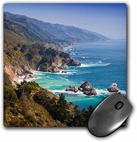 3DROSE ארהב, חוף קליפורניה בקליפורניה, אזור ביג סור - כרית עכבר