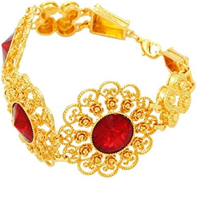 זהב שרשרת תכשיטי סט לנשים קריסטל ריינסטון שרשראות עגילי טבעת צמיד תלבושות תכשיטי מתנות בשבילה