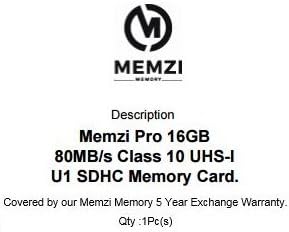 כרטיס זיכרון ממזי פרו 16 ג ' יגה-בייט 10 80 מגה-בייט/שניות למצלמות דיגיטליות של סוני סייבר-שוט