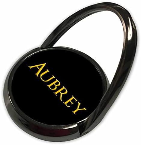 3drose aubrey שם ליידי פופולרי באמריקה. צהוב בטבעות טלפון שחורות