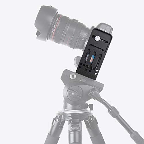 מצלמה L צלחת סוגר למקצועות 4K וידאו מצלמת וידאו DSLR 3/8 1/4 אנכית צילום וידאו תואם ל- XC10 XC15 FS7