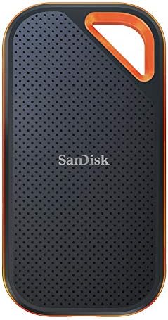 Sandisk 1TB Extreme Pro SSD חיצוני נייד - עד 1050MB/S - USB -C, USB 3.1 - SDSDE80-1T00 -A25