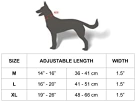 צווארון כלבים של מלי -18 צבעים -צווארון ניילון כבד להתאמה עם אבזם מתכת מהיר