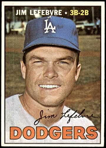 1967 Topps 260 ג'ים לפבר לוס אנג'לס דודג'רס VG/Ex Dodgers