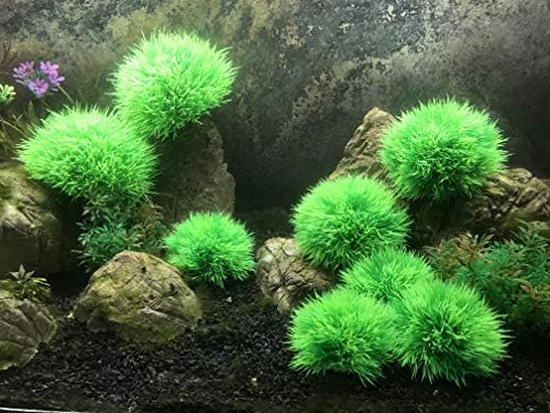 4 יחידות אקווריום קישוטי דגי טנק מלאכותי ירוק מים צמחים עשוי רך פלסטיק