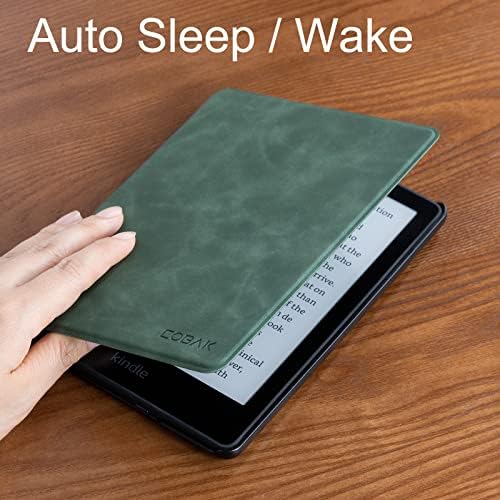 Cobak Case for Kindle Paperwhite - כל כיסוי עור PU חדש עם תכונת ערות שינה אוטומטית עבור קינדל נייר חתימה