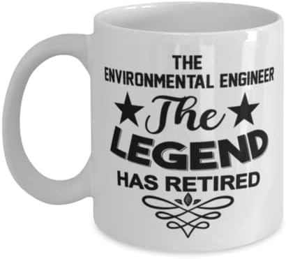 סביבה מהנדס ספל, האגדה יש בדימוס, חידוש ייחודי מתנת רעיונות סביבתי מהנדס, קפה ספל תה כוס לבן