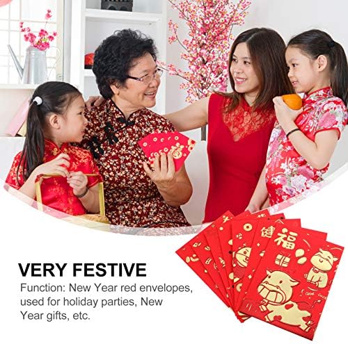 סוימיס ילדי ארנק ילדי ארנק 2021 סיני אדום מנות זהב דפוסים הונגבאו אדום מעטפות עבור סיני חדש שנה אביב פסטיבל מזל
