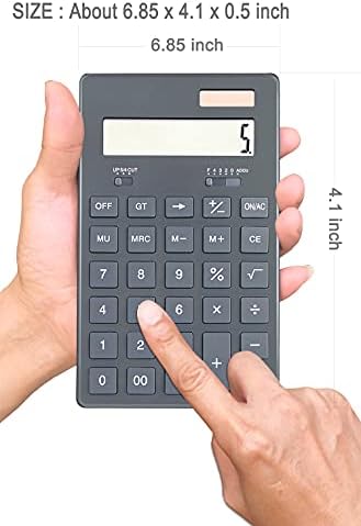 מחשבון Office, Bestwya 12 ספרות חשמל כפול חשמל כף יד מחשבון שולחן עבודה
