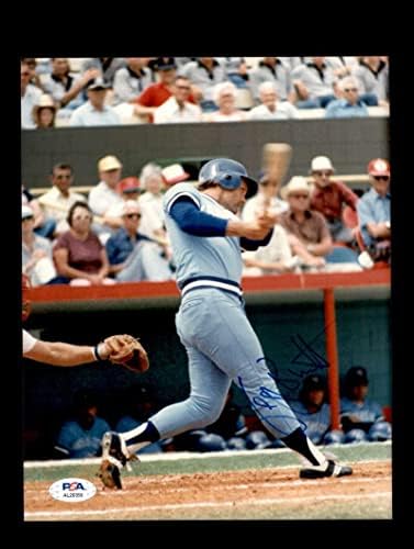 ג'ורג 'ברט PSA DNA חתום 8x10 תמונות חתימות תמונות - תמונות MLB עם חתימה