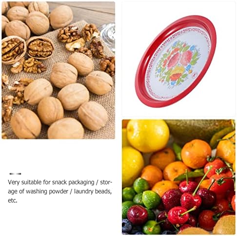 כלי אוכל קאבילוק מגדיר מגש ירקות 30 סמ צלחות אמייל אמייל מגש אמייל אגן אגן אגן שטיפת אגן וינטג