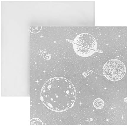 טאדפולים 2 חתיכות מיקרופייבר מיקרו -סיבר מצוידים, גלקסי פלאנט, אפור