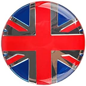 כיסוי מכסה מרכז גלגל דגל דגל בריטניה פי 4 תואם למיני קופרס ר50 ר51 ר52 ר53 ר55 ר56 ר57 ר58 ר59 ר60 ר61