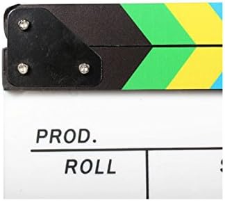 אנדואר אקריליק עץ יבש למחוק מנהל סרט סרט קלאפר לוח צפחה 9.6 11.7 עם צבע מקלות