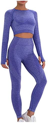 Liktthione Fitness Sports Sports יוגה חליפת צבע המרים-מותרים לנשים עם מותרים גבוהים נשים