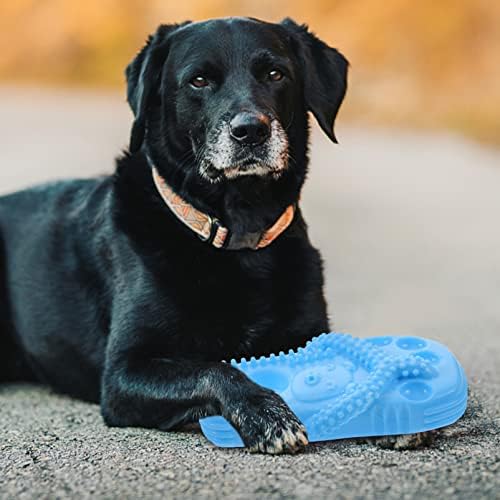 Popetpop נעלי בית חמודות לועס צעצועים לעיסת כלבים עבור צעצועים אינטראקטיביים אגרסיביים לכלבים קטנים בינוניים גדולים