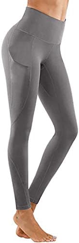 יוגה קאפרי עבור נשים גבוהה מותן חותלות נמתח כושר תרגיל כיסים רגיל מכנסיים