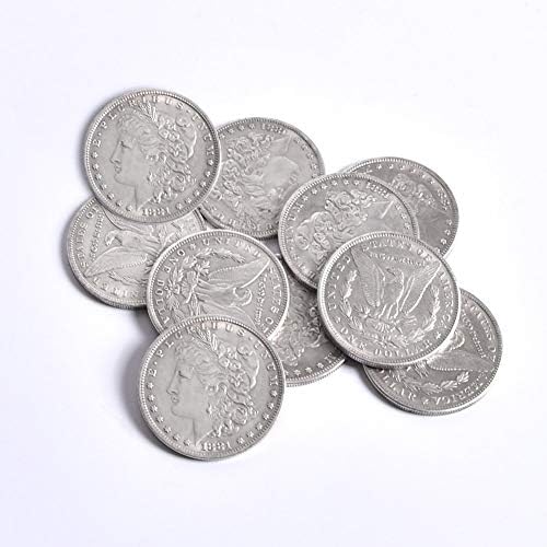 טריקים קסמים של דולר מפלדה כחול-עקבות ניתן למצוץ אבזרים אביזרים משמשים/נעלמים מטבעות מטבעות מאגי אבזרים