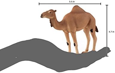 Mojo Arabian Camel Realistic International Tillife Toy העתק ביד צבוע