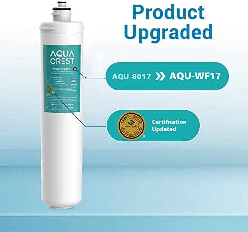 AquaCrest H-104 תחת פילטר מים בכיור, 19 קראט, מחסנית חלופית עבור Everpure H-104, EF-3000, PBS-400,