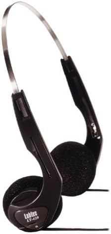 Logitech Labtec LT-420 אוזניות מתכווננות עם כרית אוזניים מפוארות