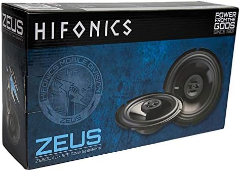 Hifonics ZS65CXS ZEUS רמקולים לרכב קואקסיאלי-רמקולים קואקסיאליים רדוקים בגודל 6.5 אינץ