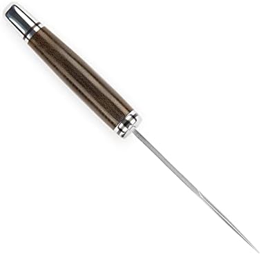 סכיני באק 102 סכין ציד של להב קבוע של וודסמן, להב נירוסטה 4 S35VN, ידית Micarta