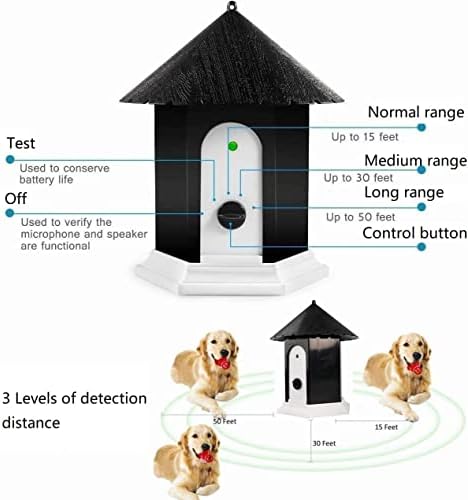 מכשיר אנטי נובח של UANAX, מכשירי בקרה בנביחות כלבים אולטרה סאונד וכלי אימוני כלבים, מכשיר בקרת נביחות