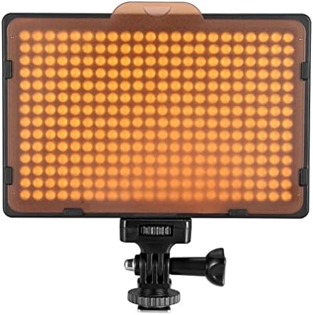 BGZDT LED Bright 5500K לעומק על אור וידאו מצלמה למצלמות SLR דיגיטליות עם סוללה ומטען של 4400mAh