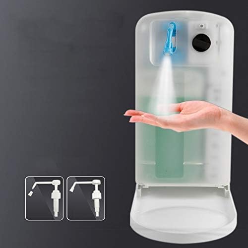 CNNRUG מתקן סבון אוטומטי ריסוס אינדוקציה מעקר יד 1000 מל סבון סבון אלכוהול קופסת קופסת בית ספר בית ספר קניון