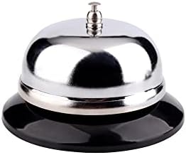 צלחת נירוסטה צלחת פעמון מטבח שיחה ארוחה פעמון שיחת שיחת Summon Bar Bell Hotel Shipting Bell Ring Bell