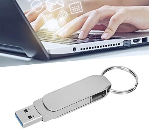 כונן הבזק של Fotabpyti USB, זיכרון אגודל מקל 2 ב 1 אטום למים נייד לנסיעות