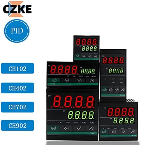 פלט כפול פלט כפול SSR וממסר CH102 CH402 CH702 CH902 שני פלט ממסר LCD PID דיגיטלי בקר טמפרטורה