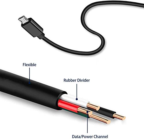 כבלים מאסטר החלפת כבל טעינה USB לטעינה עבור Barnes & Noble Nook Glowlight 3 Glowlight Plus, Nook Tablet