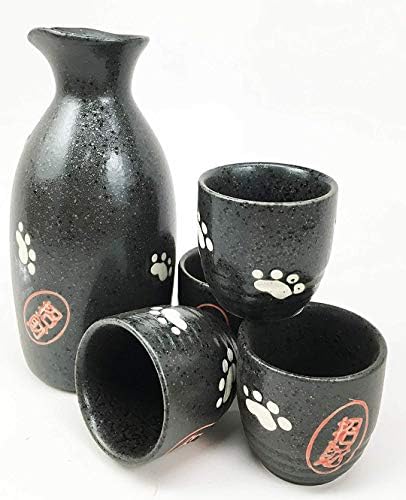 מכירות שמחות HSSL-LKCBLU, עיצוב יפני CAT Lucky Fortune Cat Maneki Neko Sake Sake Sake, Blue