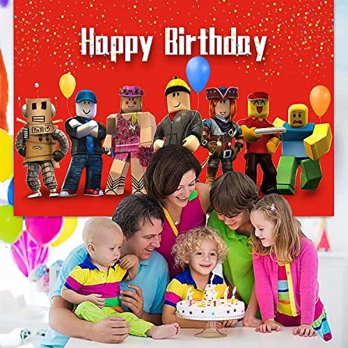 רובוט נושא מסיבת יום הולדת אספקת ויניל רובוט רקע צילום שטיח מושלם מסיבת קישוט עבור בנים ובנות 5 על 3 רגל
