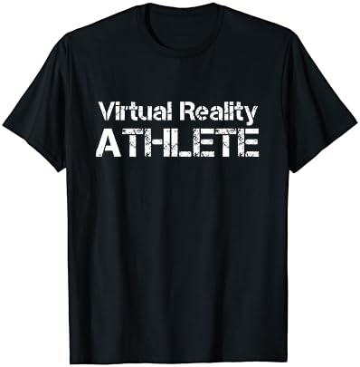 ספורטאי מציאות מדומה לחולצת טריקו של VR Gamers